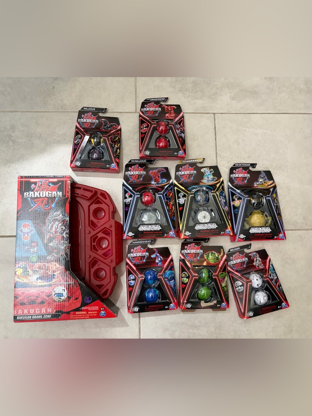 Lot of Bakugan toys